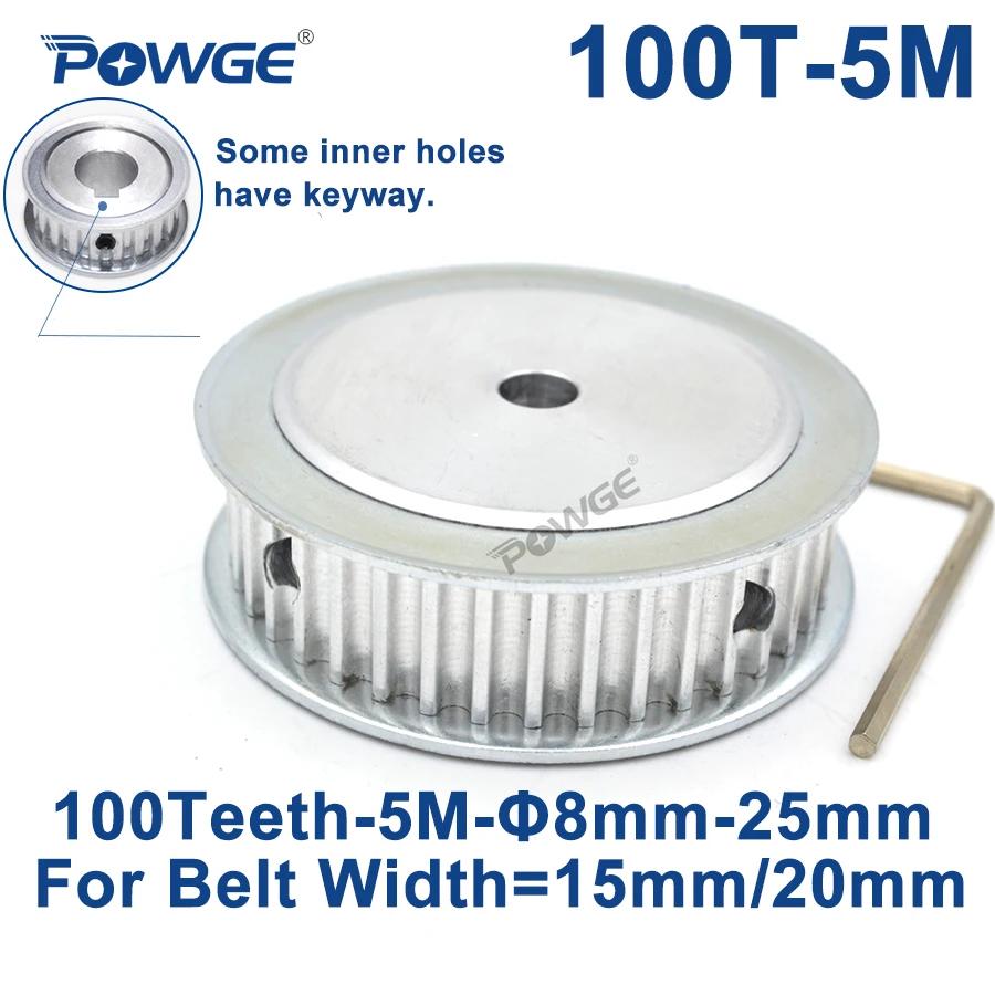 Powge 100 teeth htd 5m  Ÿ̹ Ǯ  15/20mm htd5m   100 teeth 100 t   10/12/15/16/17/19/20/25mm